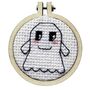 Boo! Halloween Mini Matchbox Cross Stitch Kit, thumbnail 2 of 3