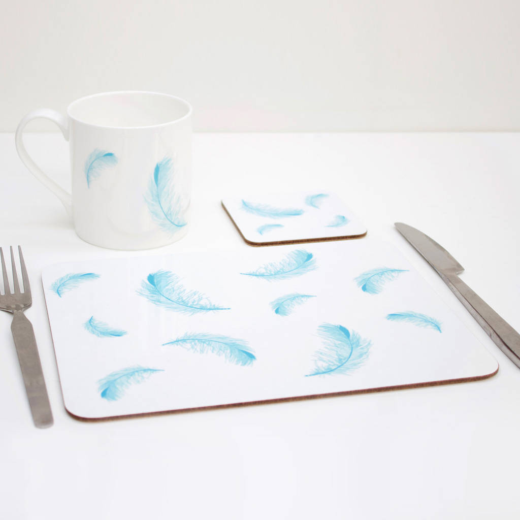 Feather Placemat By Rolfe & Wills