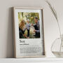 Personalised Son Print, Gift For Son, thumbnail 3 of 6