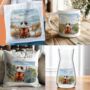 Personalised Bulldog Dog Beach Walk Collection, thumbnail 1 of 8