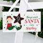 Personalised Elf Christmas Countdown Sign, thumbnail 1 of 4