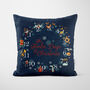 Blue 12 Days Of Christmas Cushion, thumbnail 4 of 7