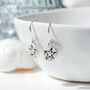 Silver Plated Starfish Earrings, thumbnail 1 of 10