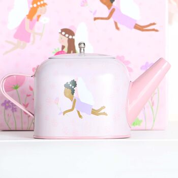 Pink Fairy Tea Set With Personalised Case, 2 of 6