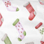 Festive Stocking Wrapping Paper Roll Or Folded, thumbnail 3 of 3