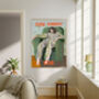 Slow Sunday Female Portrait Art Print, thumbnail 3 of 3