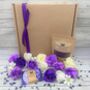 The Purple Sensation Spa Flowers Luxury Gift Box, thumbnail 2 of 7