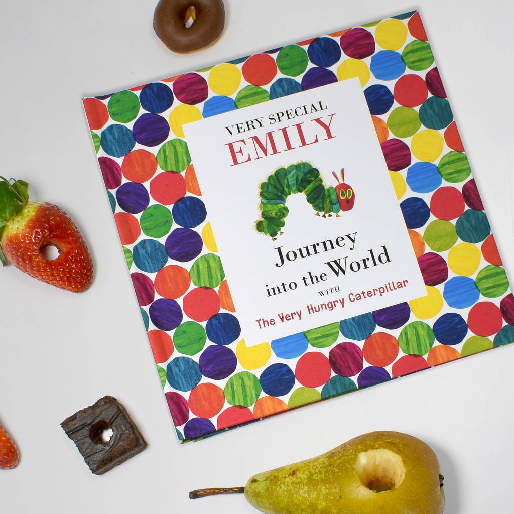 Personalised The Hungry Caterpillar Christening Book, 1 of 8