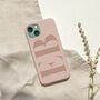 Personalised Blush Pink Initials Phone Case, thumbnail 1 of 8