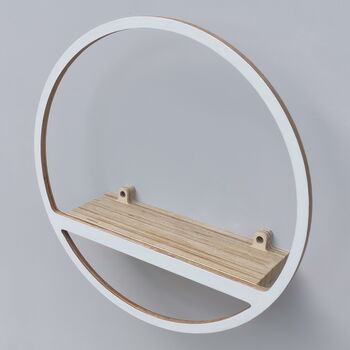 Wooden Circle Shelf | New For 2020, 6 of 7