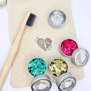 Christmas Eco Glitter Beard Set, 4 of 7