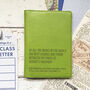 Best Stories Personalised Passport Holder, thumbnail 8 of 11