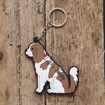 Personalised Father's Day Keyring From The Dog, 10 of 12