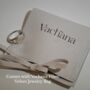 Sterling Silver Natural Pearl Oval Huggie Hoop Earrings, thumbnail 3 of 3