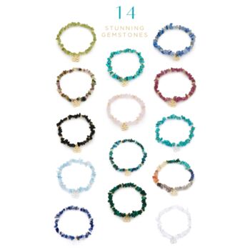 Sana Gemstone Stretch Bracelets, 11 of 12