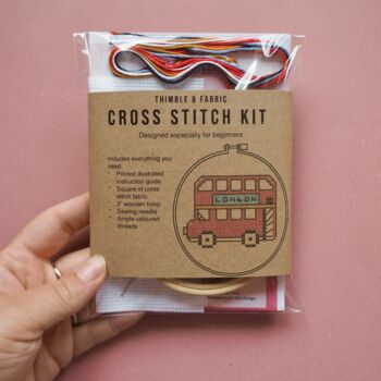 London Bus Mini Cross Stitch, 2 of 4