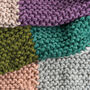 Chunky Check Blanket Beginner Knitting Kit, thumbnail 3 of 9