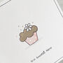 Sweet Friend Cupcake Card, thumbnail 2 of 3