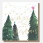 Charity Pack Of Embossed Christmas Cards, thumbnail 3 of 3
