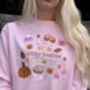 Cute Cosy Season Embroidered Sweatshirt, thumbnail 1 of 7