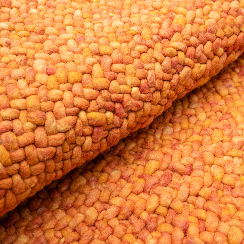 Mauritius Orange Rug By The Rugs Warehouse