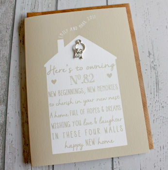 Personalised Happy New Home Card, 7 of 11