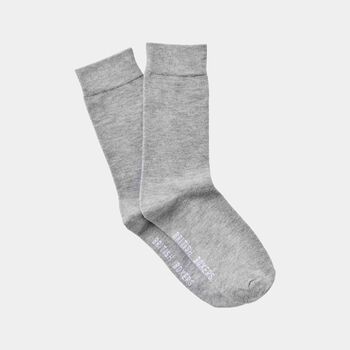 Men's Three Pair 'Melange' Bamboo Sock Gift Box, 5 of 5