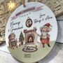 Personalised Nanny Grandad Christmas Decoration, thumbnail 3 of 3