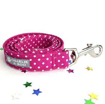 Dog Lead In Red, Blue, Black Or Pink For Girl Or Boys, 5 of 10