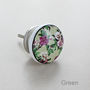 Colourful Flowers Ceramic Door Knobs, thumbnail 6 of 6