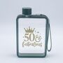 50th Birthday Gift Personalised Water Bottle, thumbnail 5 of 6