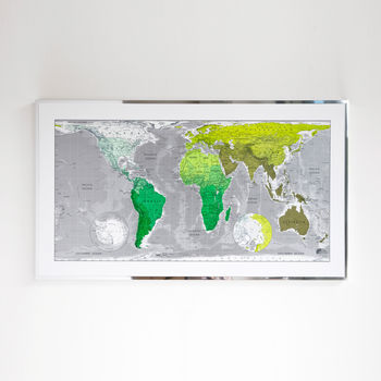 Modern World Map, 4 of 12