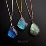 Labradorite Crystal Necklace, thumbnail 1 of 9