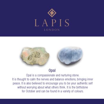 Opal Eternity Hoop Earrings, 6 of 7