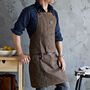 Leather And Canvas Apron, thumbnail 2 of 5