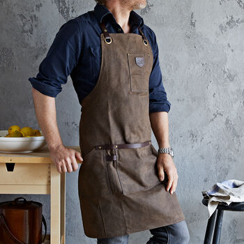 Leather And Canvas Apron, 2 of 5