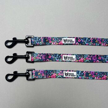 Candy Floral Padded Dog Lead Dog Leash, 4 of 9