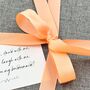 Premium Wedding Gift Box Peach Ribbon And Card Option, thumbnail 2 of 5