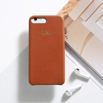 Leather Personalised Phone Case, 3 of 5