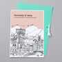 Personalised Derby Graduation Gift Print, thumbnail 9 of 9