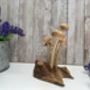 Assorted Wooden Mushroom Forest On Teak Root Wood, thumbnail 7 of 12