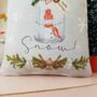 Christmas Illustration Scented Fabric Gift Pillow, thumbnail 3 of 10