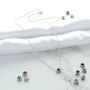 Single Birthstone Floating Charm Necklace, thumbnail 1 of 3