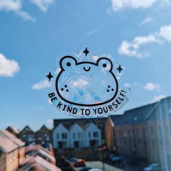 Be Kind To Yourself! Frog Suncatcher, 3 of 4