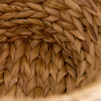 Water Hyacinth Wicker Footed Fruit Bowl, 5 of 7