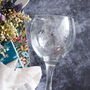 Personalised Engraved Calligraphy Gin Glass, thumbnail 3 of 5