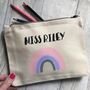 Personalised Rainbow Make Up/ Pencil Case Pouch, thumbnail 1 of 6