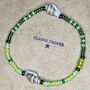 Tropical Paradise Handmade Beaded Charm Bracelet, thumbnail 2 of 8
