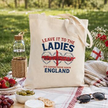 Women’s Football Lioness Tote Bag, 3 of 7