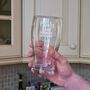 Personalised Father To Be 'Baby Brewing' Pint Glass, thumbnail 4 of 8